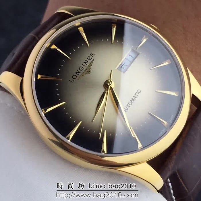 LONGINES浪琴 全自動機械 時尚男士腕表 WSS0384
